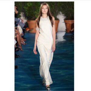 Tory Burch Julia Embellished Maxi Dress